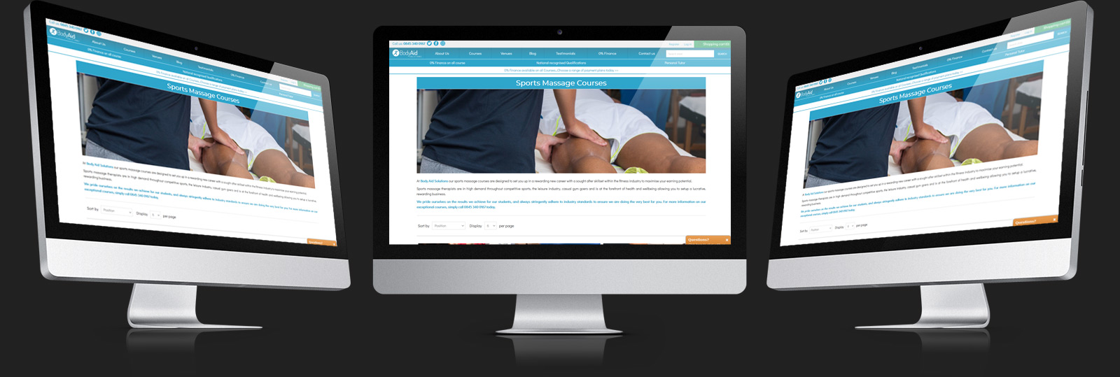 Stamford Web Design - Body Aid Solutions